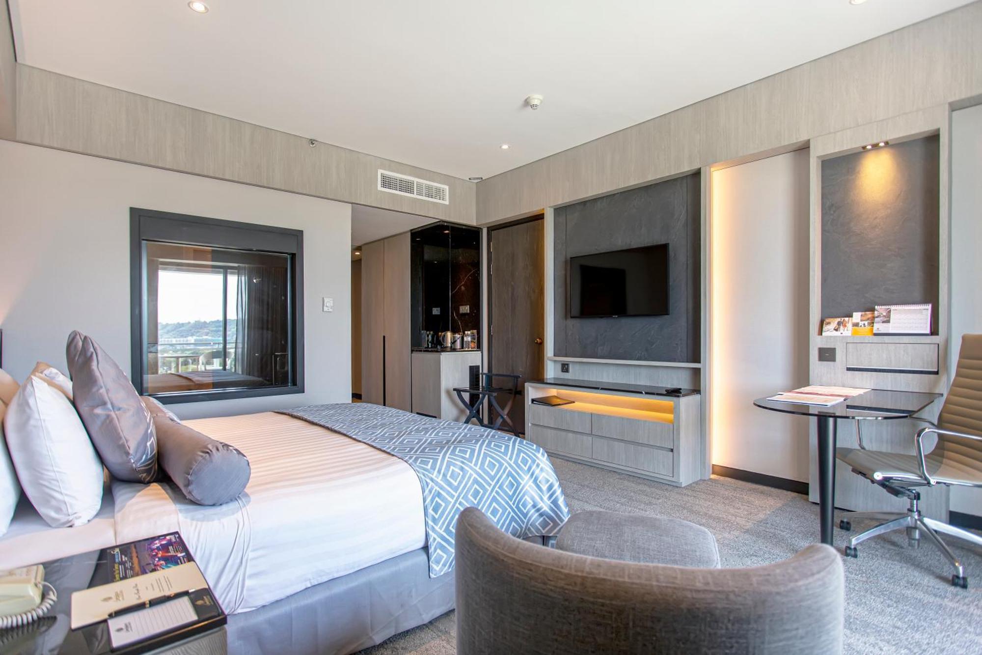 太平洋丝绸酒店 亞庇 外观 照片 Deluxe Room
