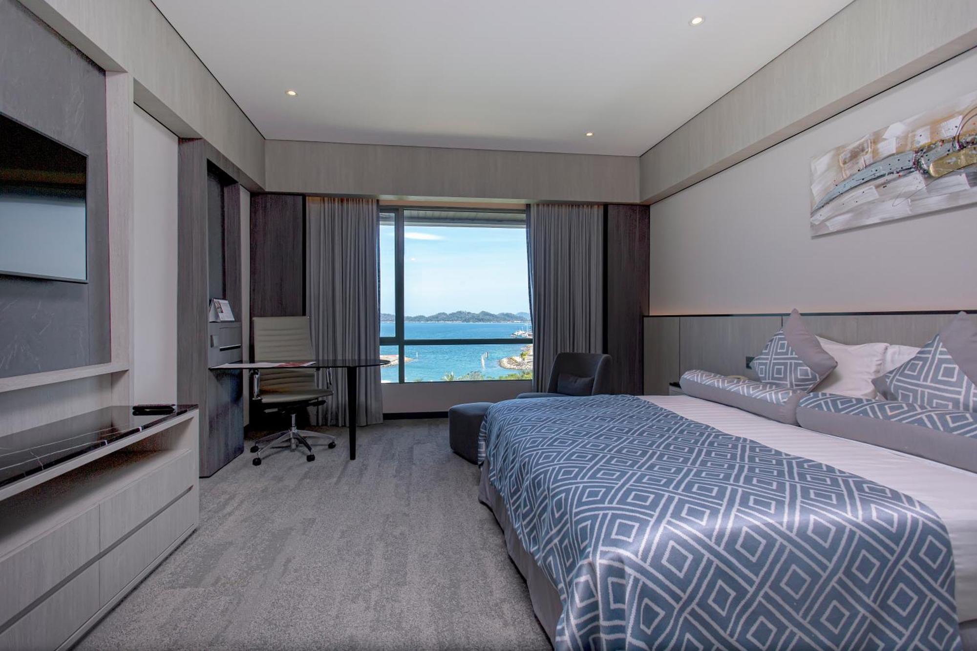 太平洋丝绸酒店 亞庇 外观 照片 Deluxe Ocean View